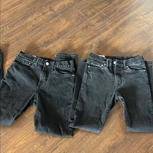 Black Denim Jeans